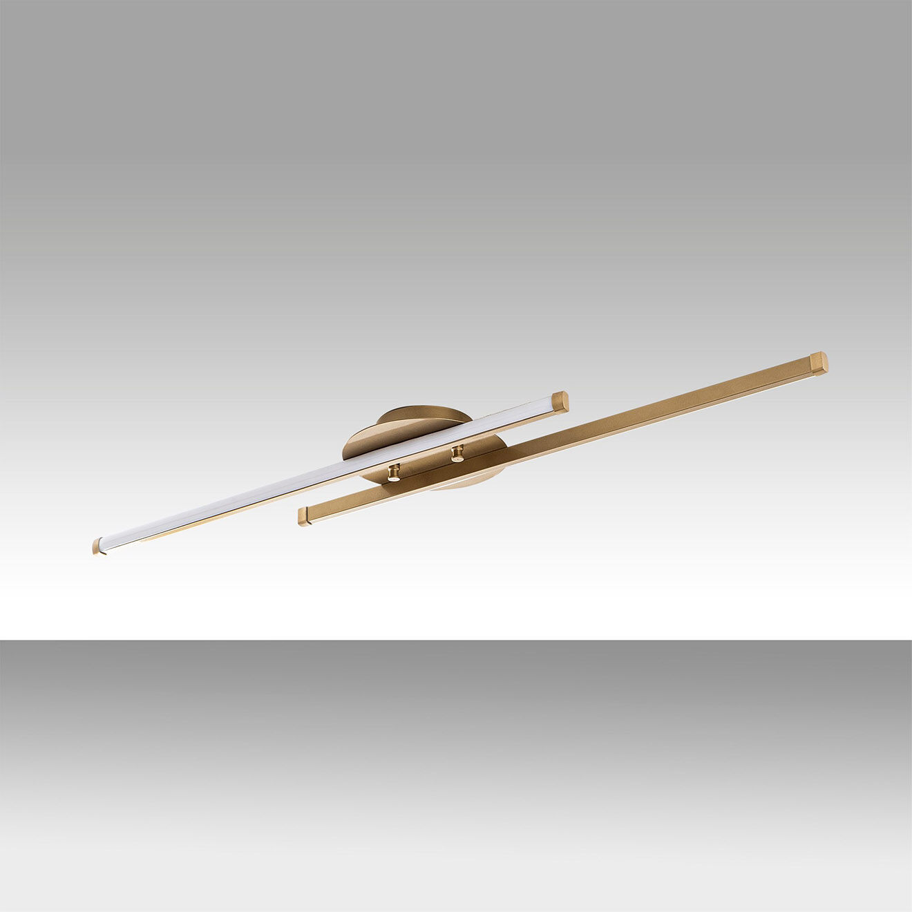 Opviq Plafonnier Umut doré - 86x17 cm