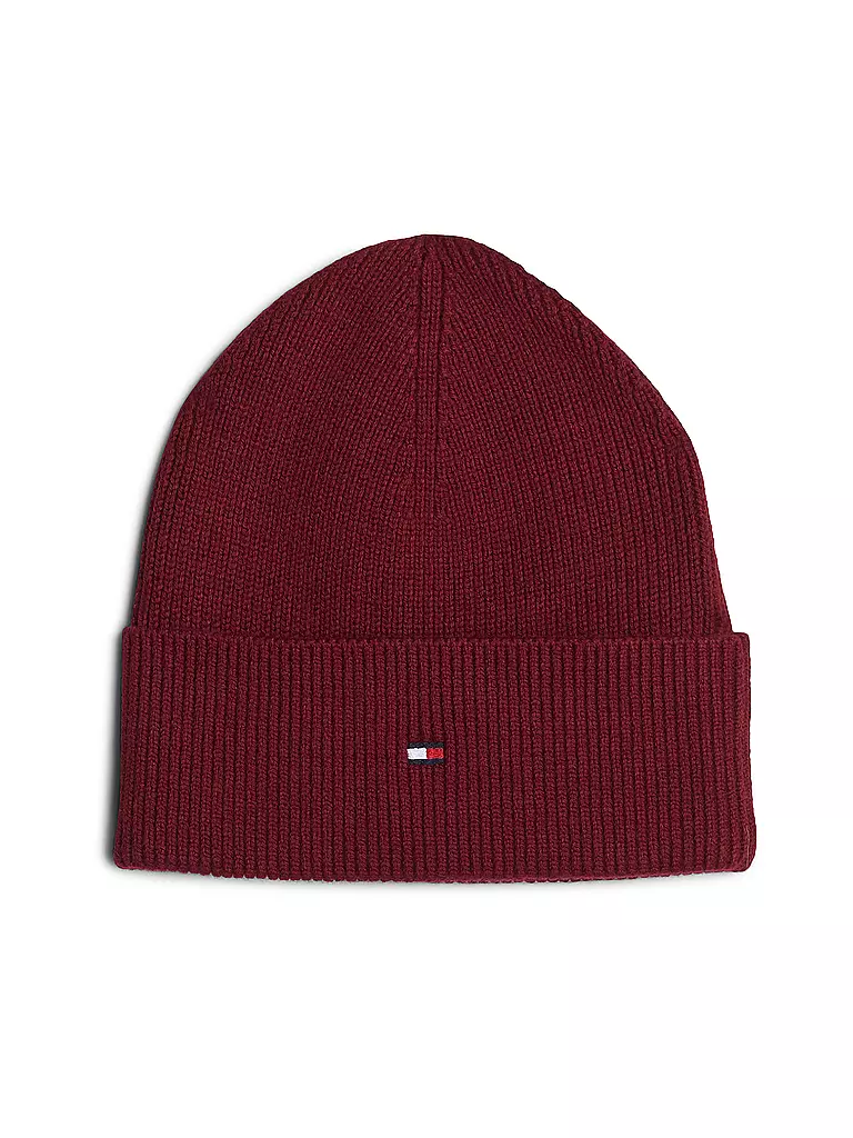 TOMMY HILFIGER Mütze - Haube rot