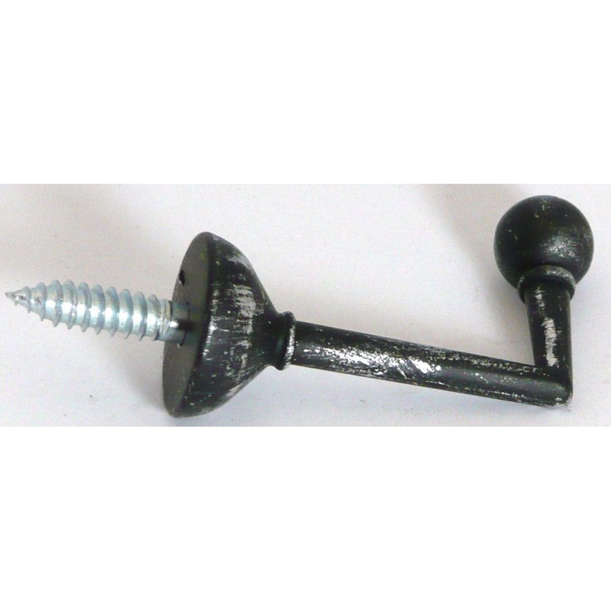 GOND DROIT 50 MM X2 NOIR ARGENT
