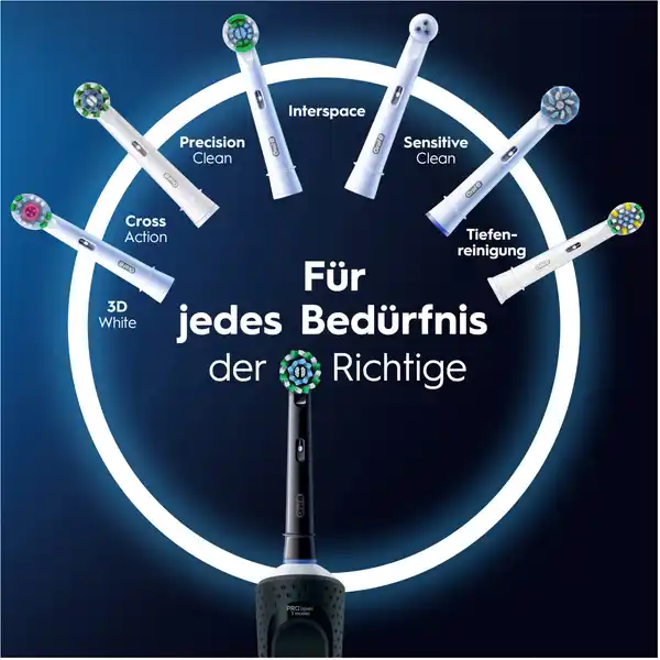 Vitality Pro D103 Elektrische Zahnbürste Black