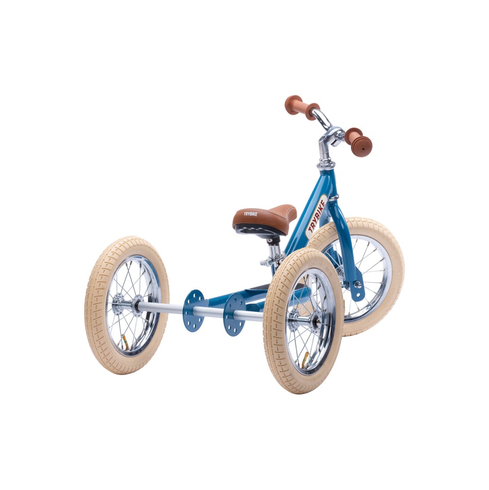 Trybike - 3 hjul Stål - Vintage blå