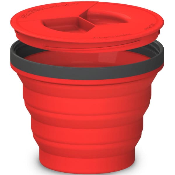 Vaisselle randonnée SEA TO SUMMIT X-SEAL GO MEDIUM 415 ML RED