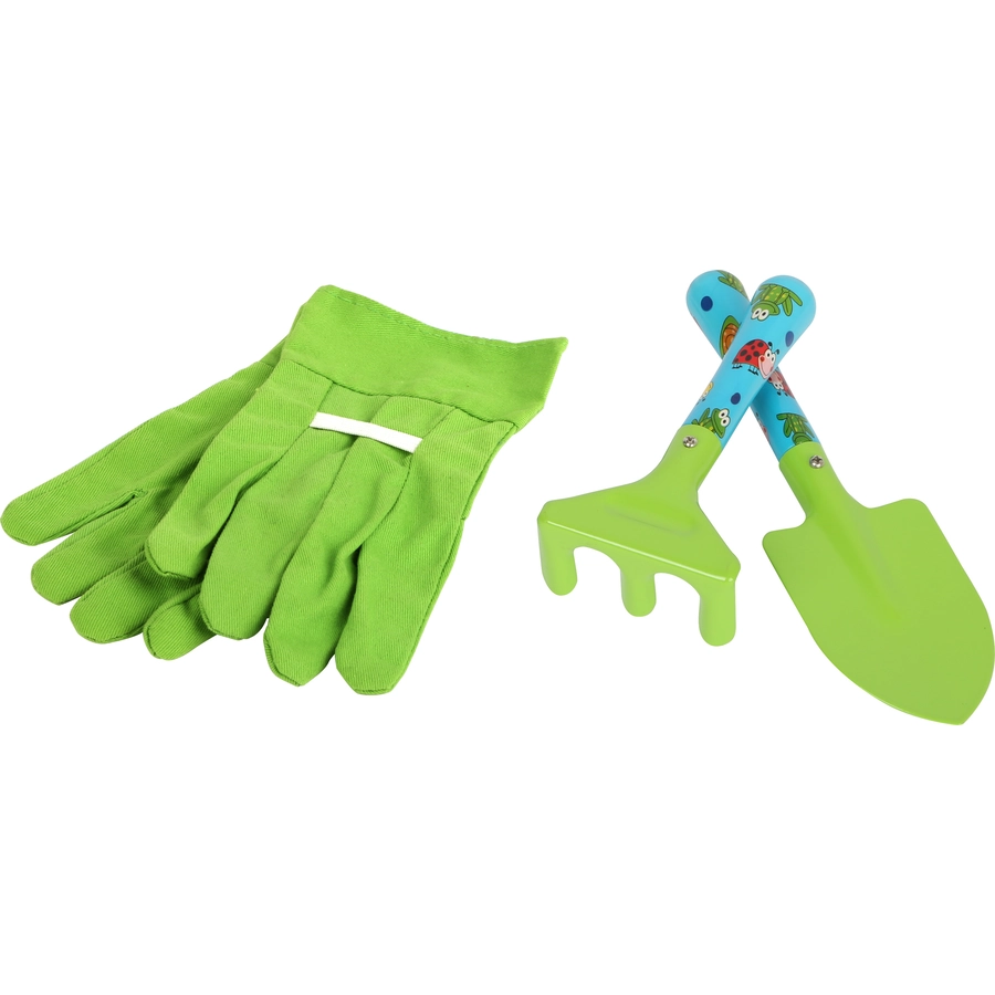 small foot® Großes Gartenset mit Schubkarre