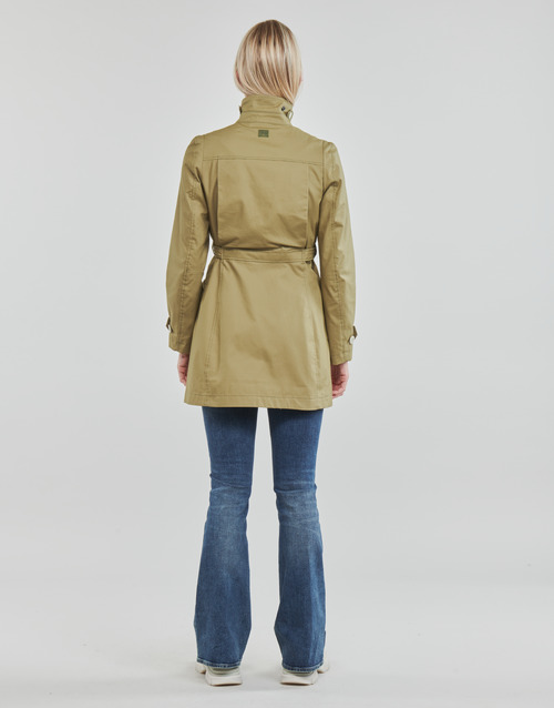 G-Star Raw - SLIM MINOR TRENCH - Kaki clair