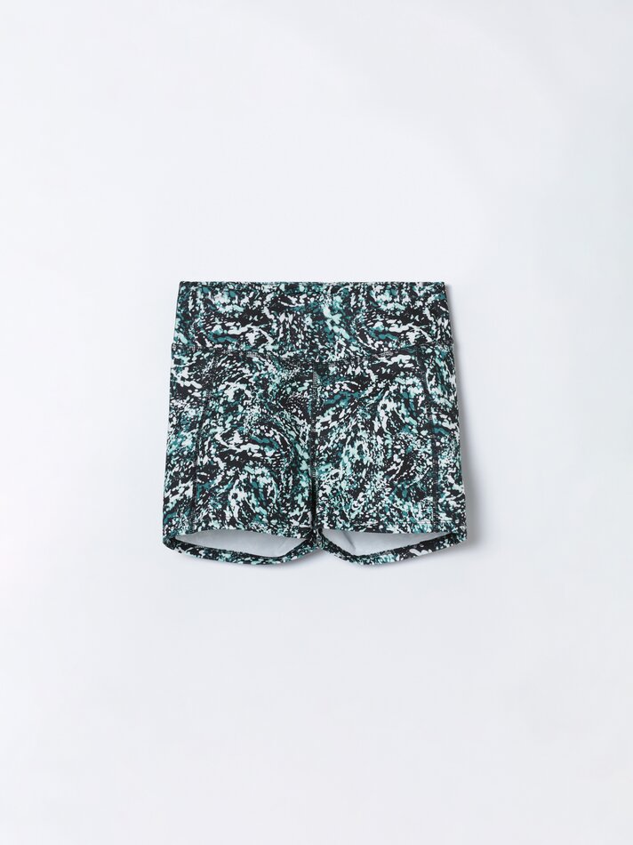Kit com 3 Shorts Esportivos - Tamanho Médio Laranja