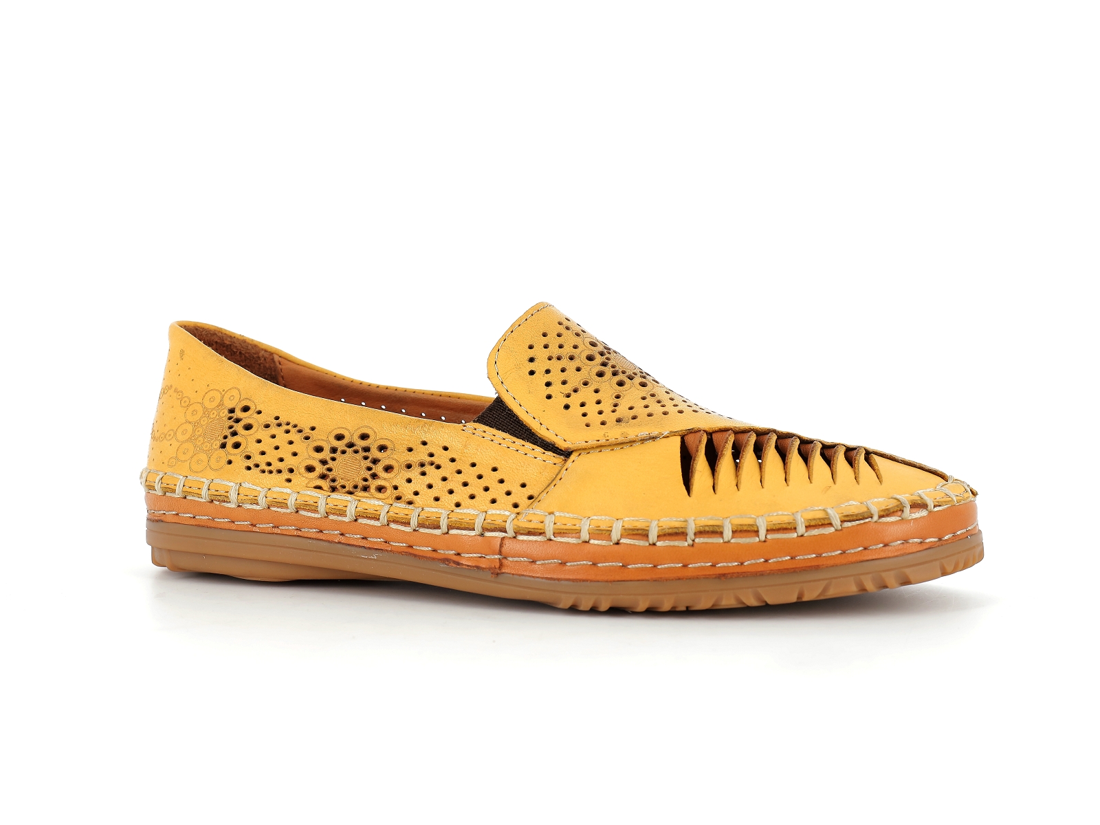 Madory-PINOS Cuir Moutarde