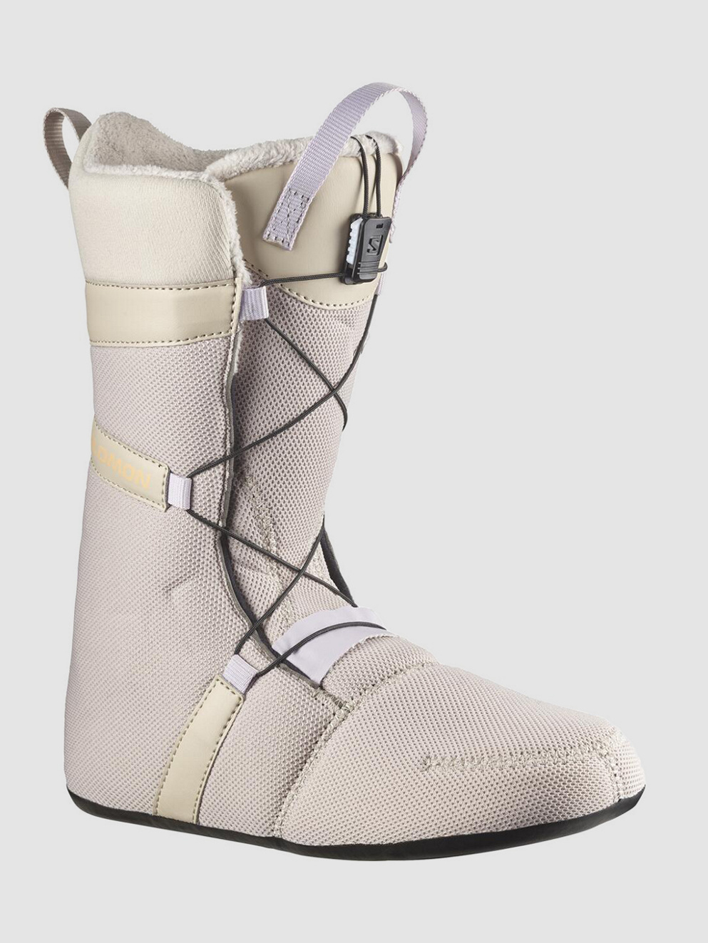 Salomon Ivy SJ BOA 2025 Snowboard Boots crm/peach fuzz/orchd ptal