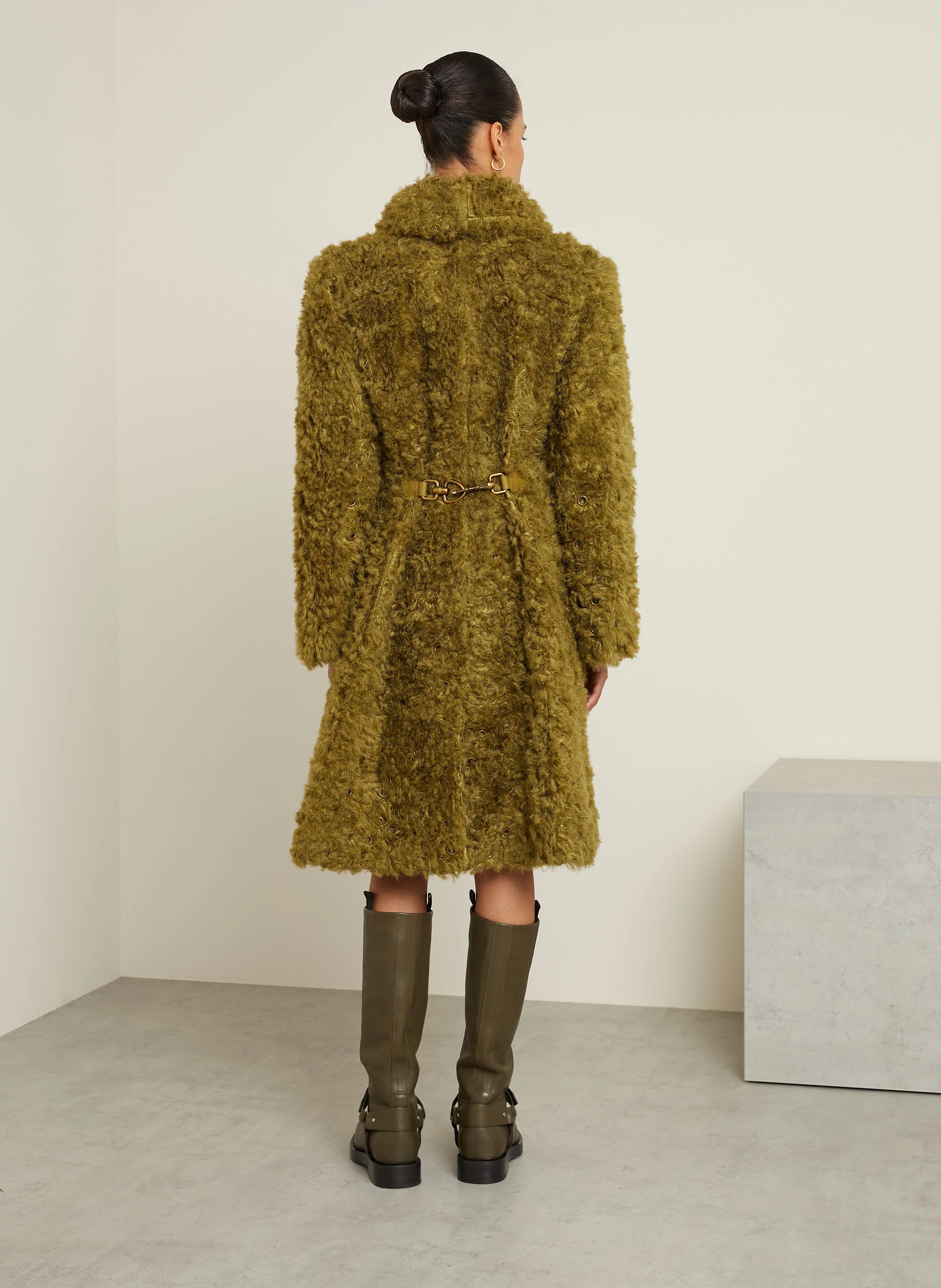 BURBERRY Kunstfell-Mantel
