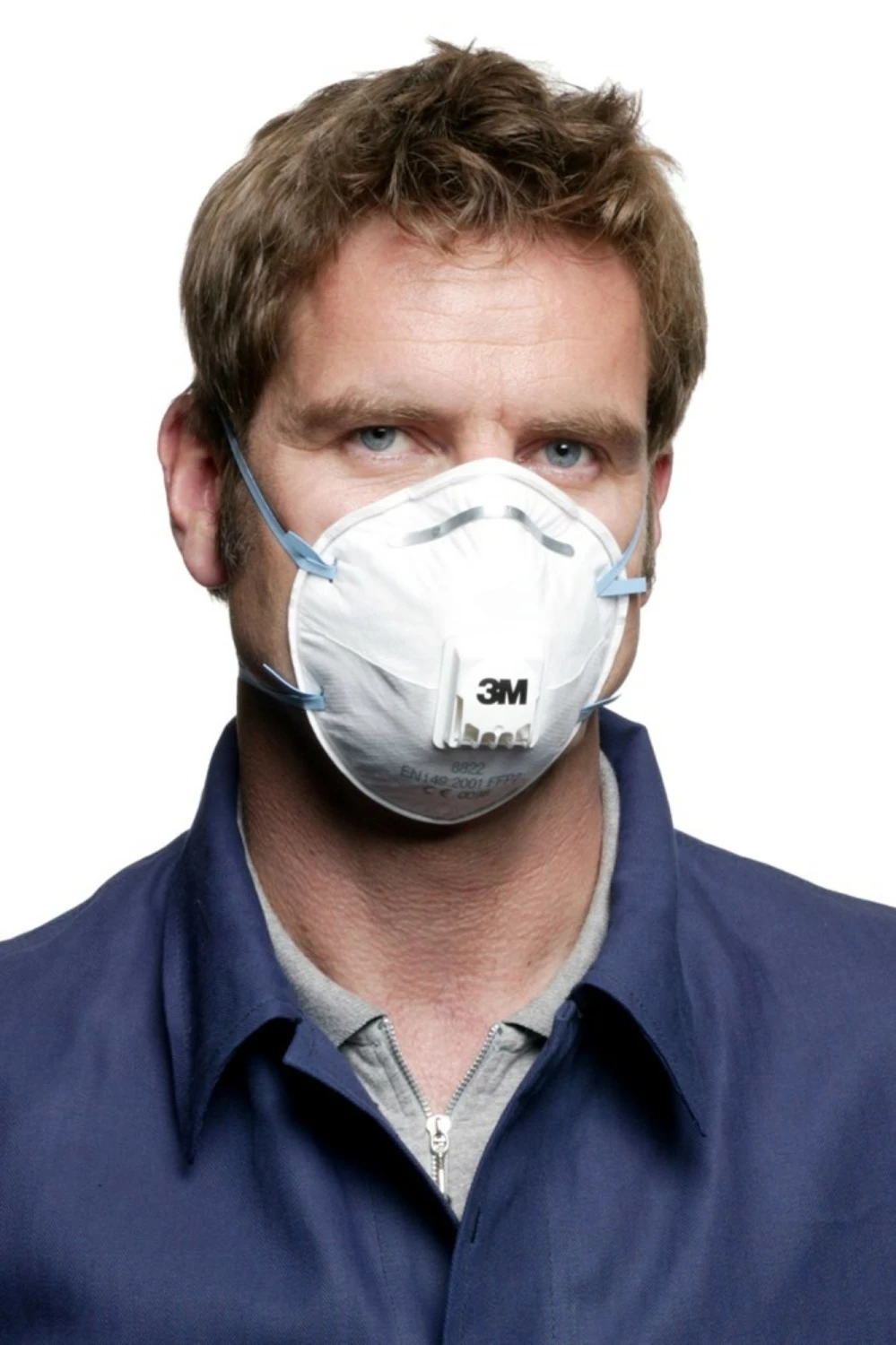 3M 8822 Stofmasker - FFP2 - Met ventiel