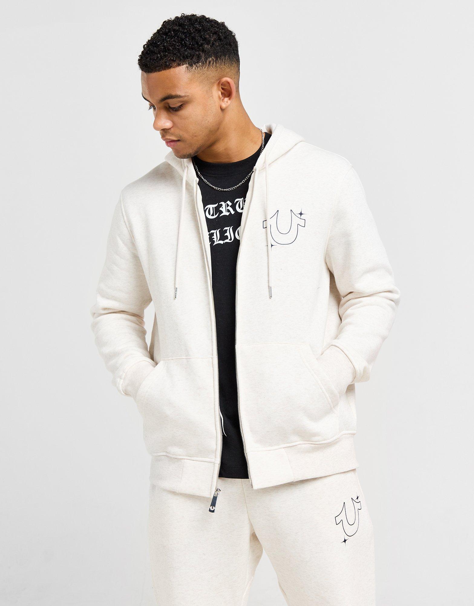 True Religion Sweat à Capuche zippé Buddha Homme