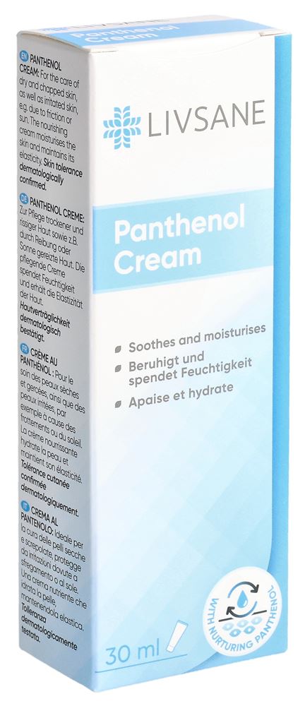 LIVSANE Panthenol Creme<br>30 ml, Creme