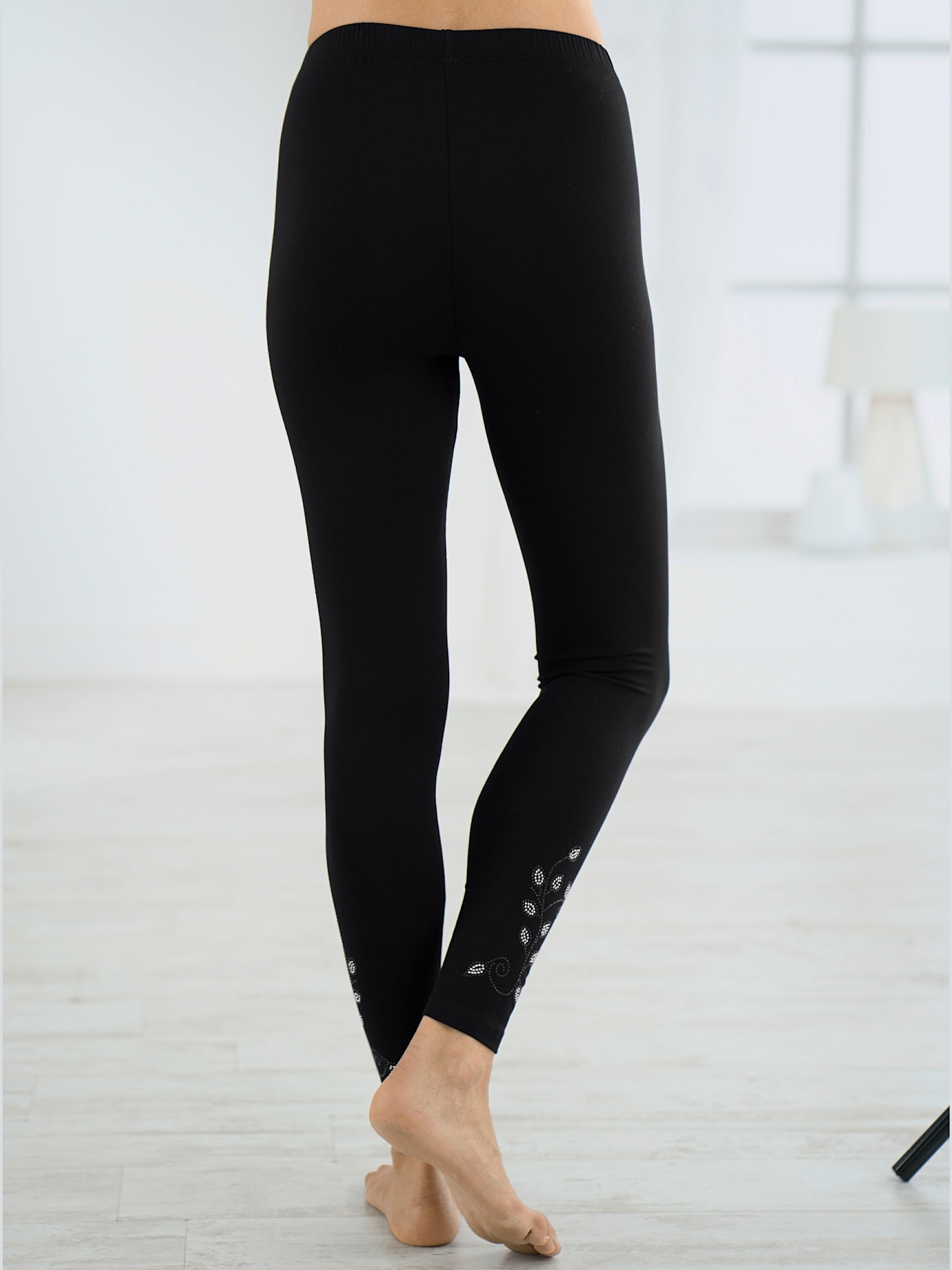 Legging jersey fin