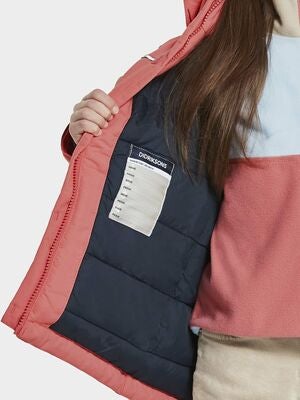 Didriksons Kure Vinterjakke, Peach Rose