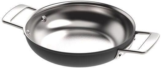 Demeyere - Multifunction Black 5 - Koekenpan - Ø24 - Glazen Deksel - Roestvrijstaal