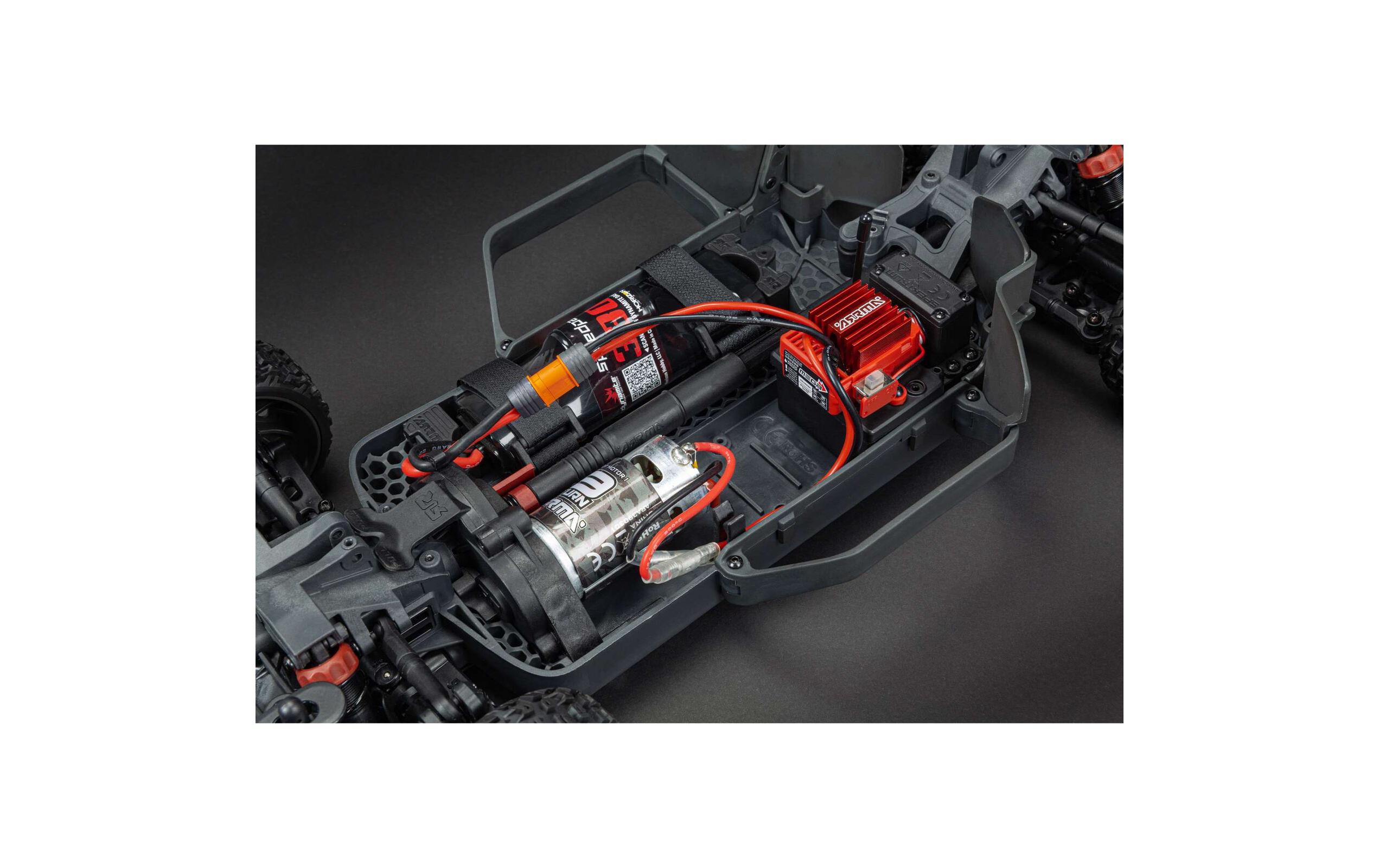 Infraction 4x4 Mega, Türkis/Bronze 1:8, RTR<br>Street Bash Resto-Mod Truck im Massstab 1:8