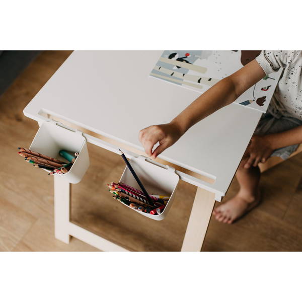 Duck WoodworksDuck Woodworks   Montessori Tisch weiss