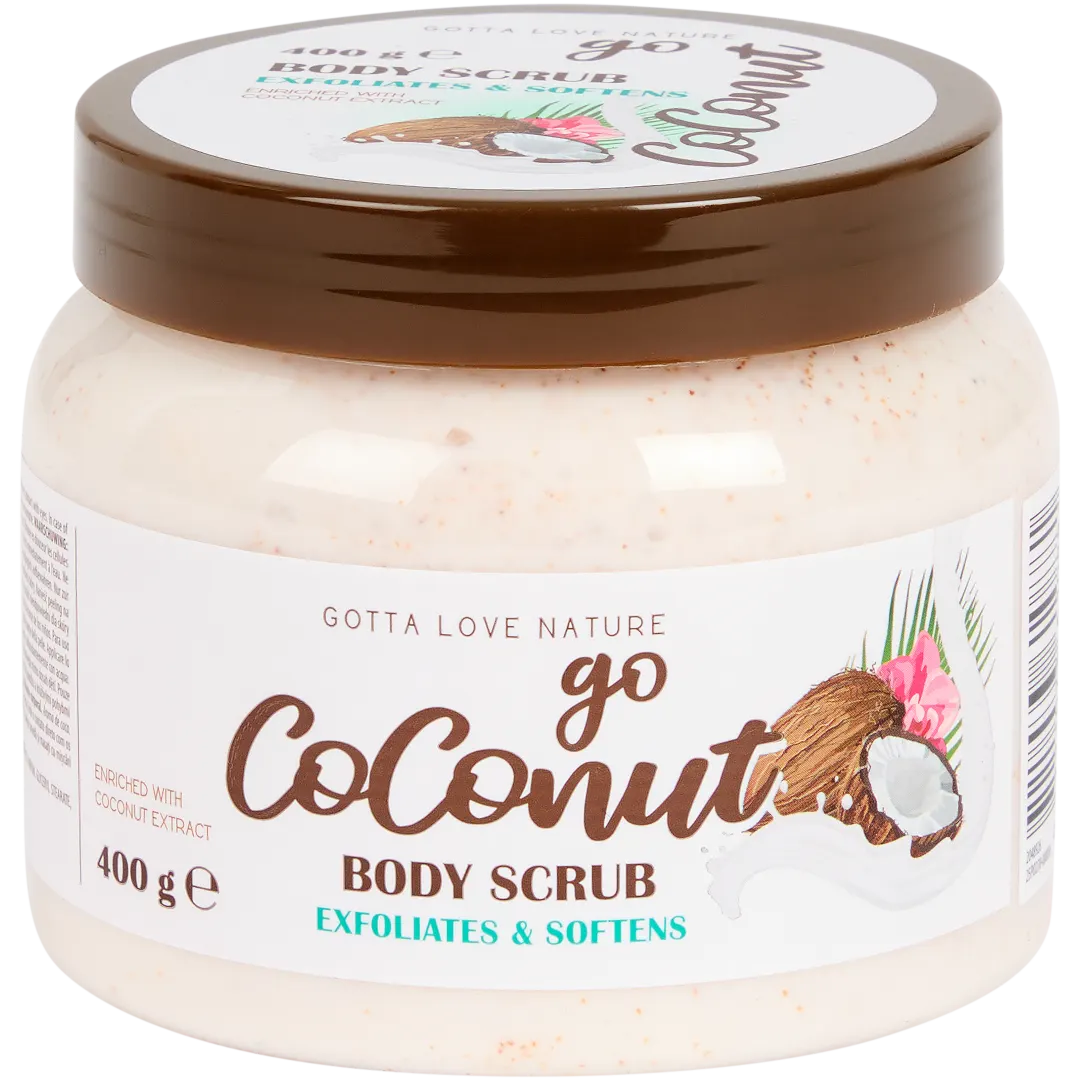 Gotta Love Nature bodyscrub Go Coconut 400 gram