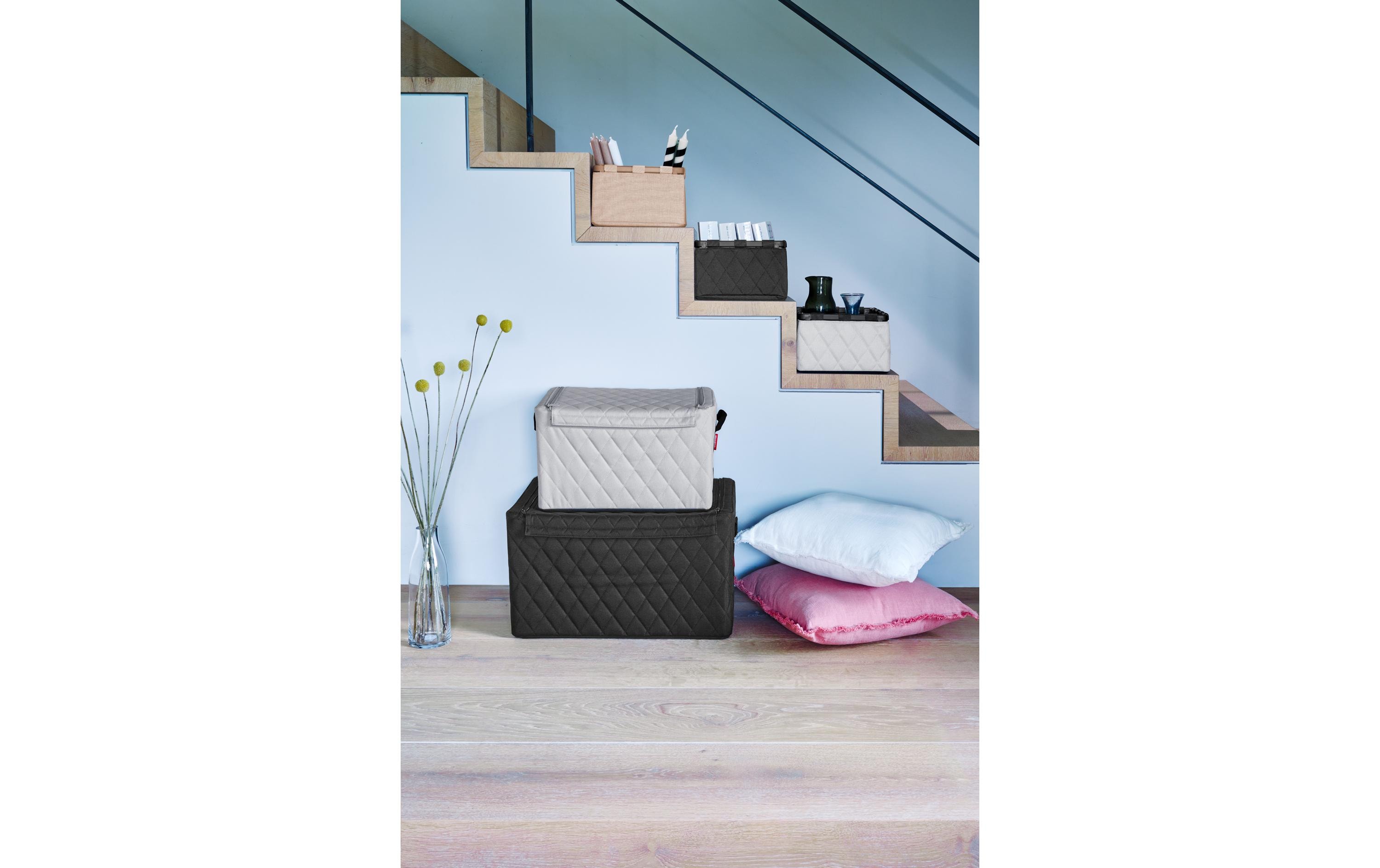 Aufbewahrungsbox Rhombus L SchwarzAufbewahrungskorb