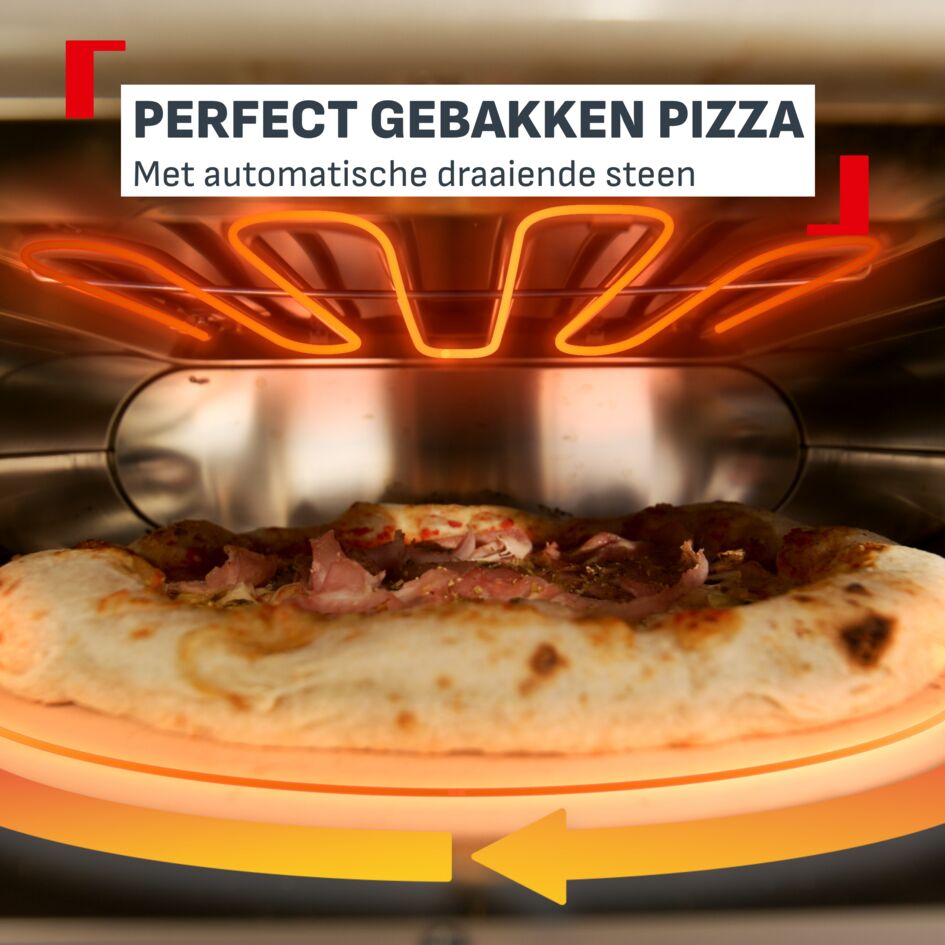 Pizza Pronto JM600T Elektrische pizza oven voor buiten