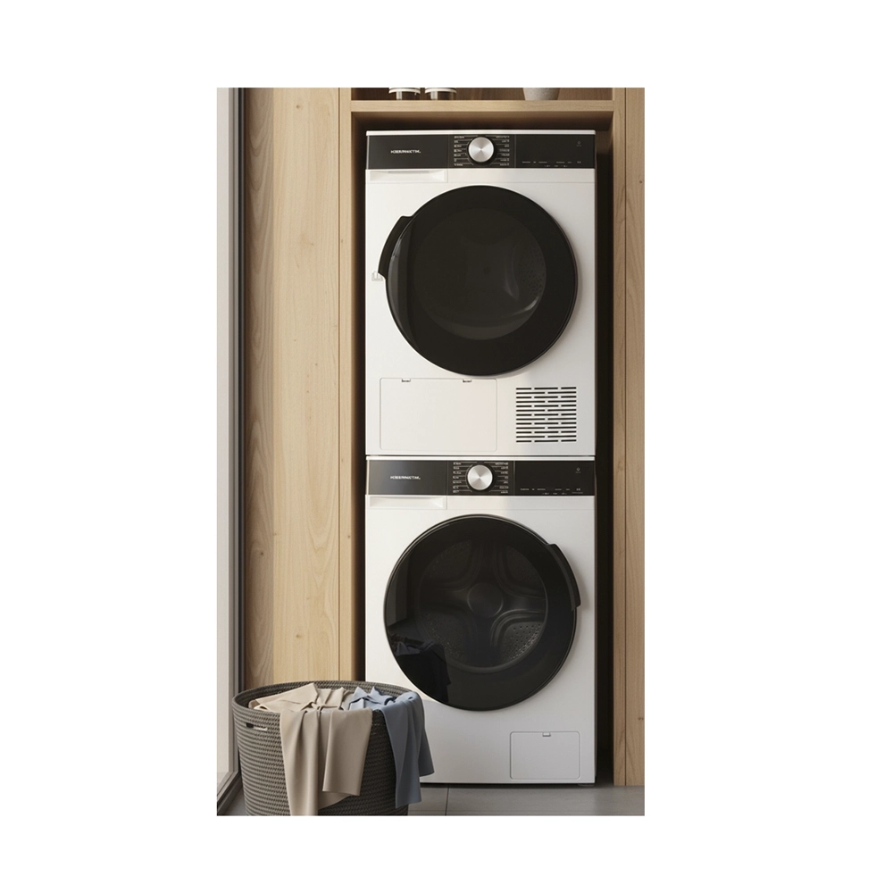 Kibernetik ComfortLine Waschturm WM 9kg A-10% / TM 10kg C Weiss