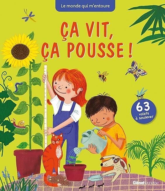 GLENAT - CA VIT CA POUSSE