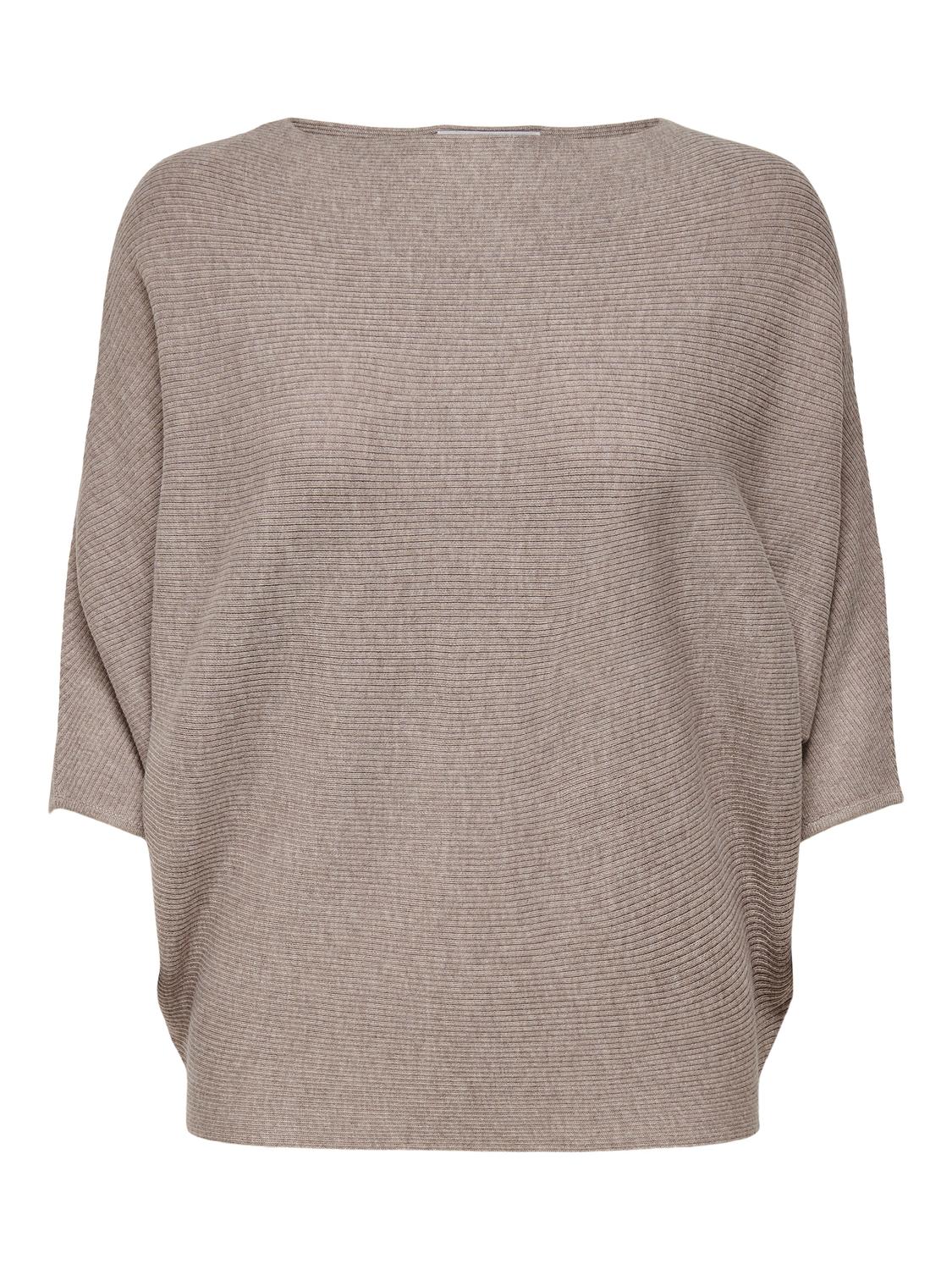 JDYNEW Strickpullover Simply Taupe