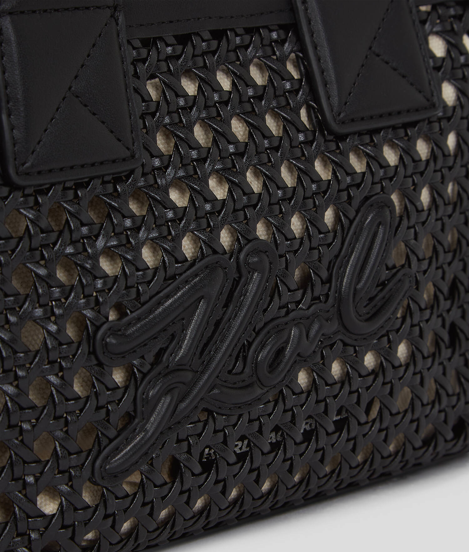 PETIT SAC CABAS K/SKUARE - Noir-Nickel