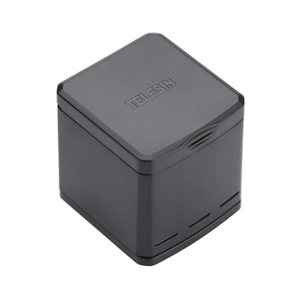 GoPro Hero 6 / 5 3-fach USB Akku Box Ladegerät - Schwarz