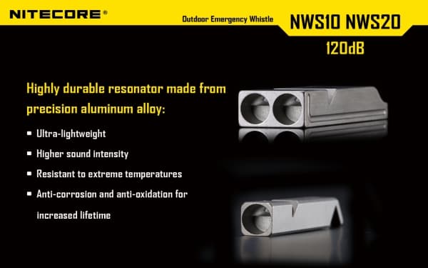 Nitecore NWS10, Grå, 7 mm, 7 mm, 52 mm, 5 g, 1 stykker