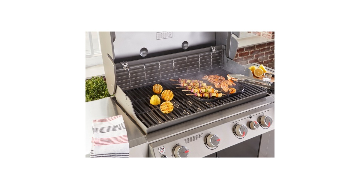 WeberGrill- & Bakplaat grillplaat  (Zwart)