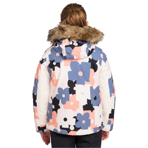 Veste de ski ROXY PIE GIRL PINK SALT PRIMA