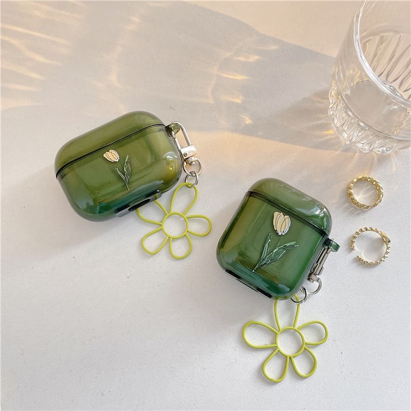 Capritz - AirPods/Pro-hoesje met bloemenprint