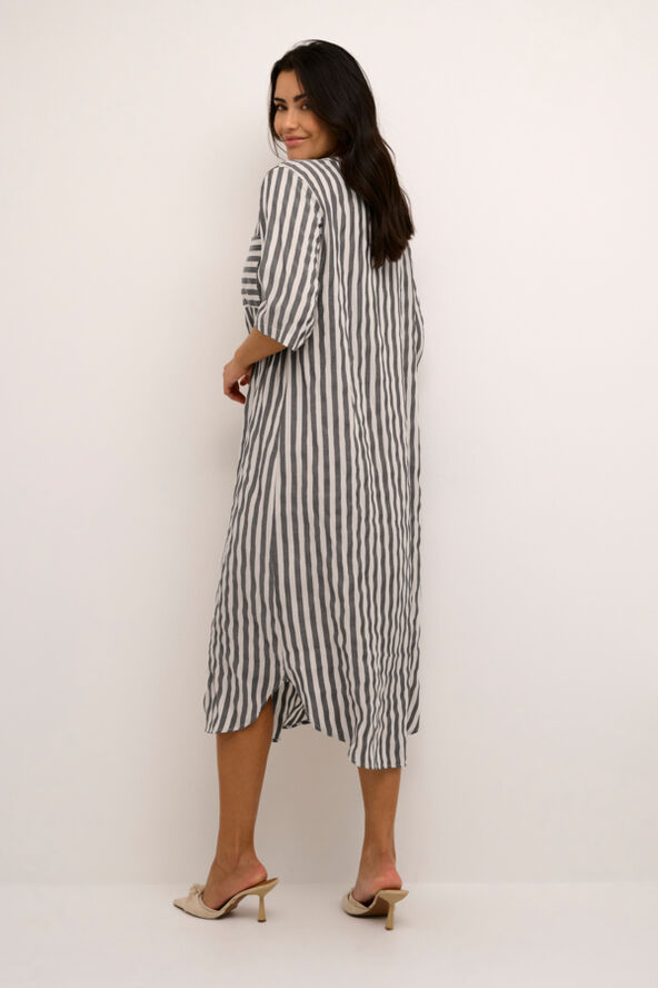 Kaffe KAsummer Kaftan Dress Feather gray/dark grey