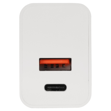 Q-Link oplader 2 poorten PD20W/QC18W wit