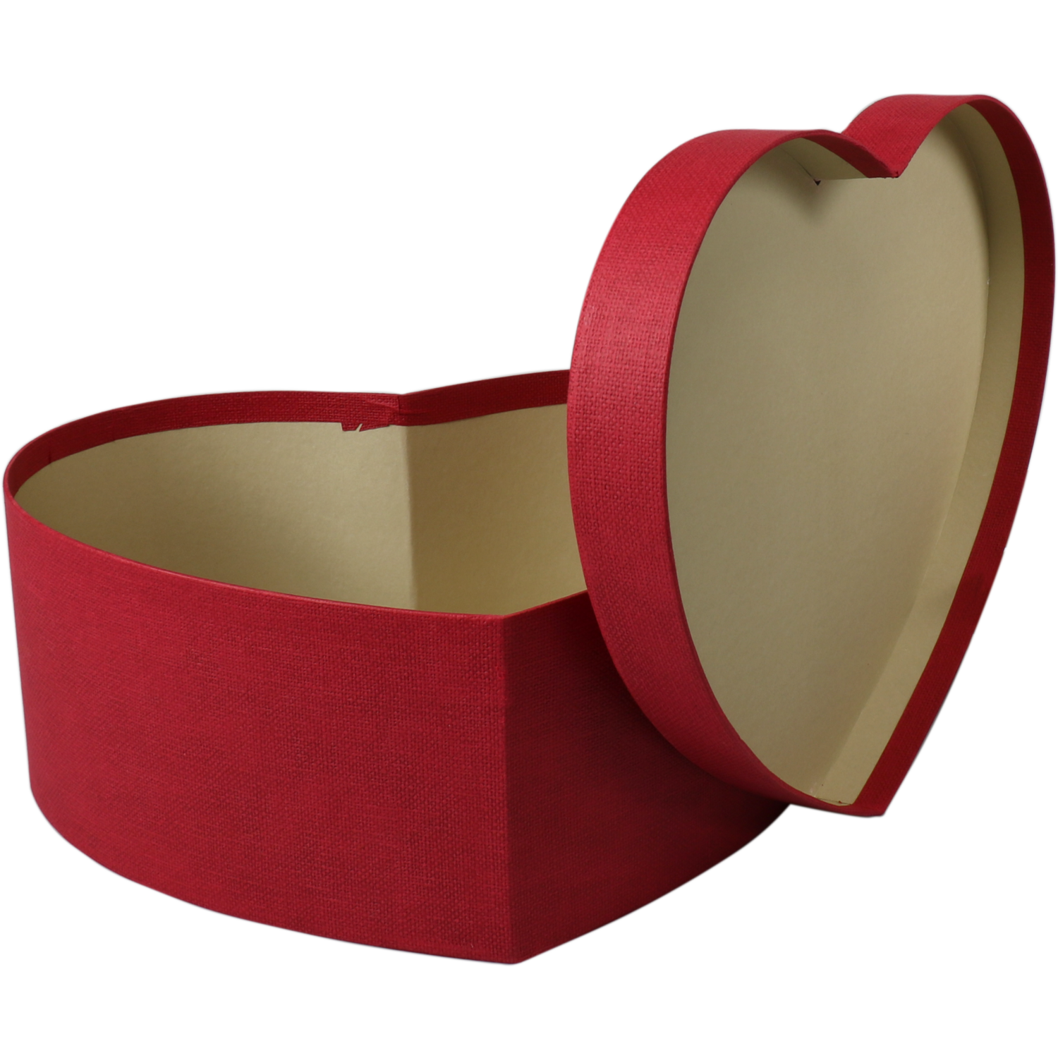 Geschenkdoos, Heart Shape, karton, 20x25x10cm, rood