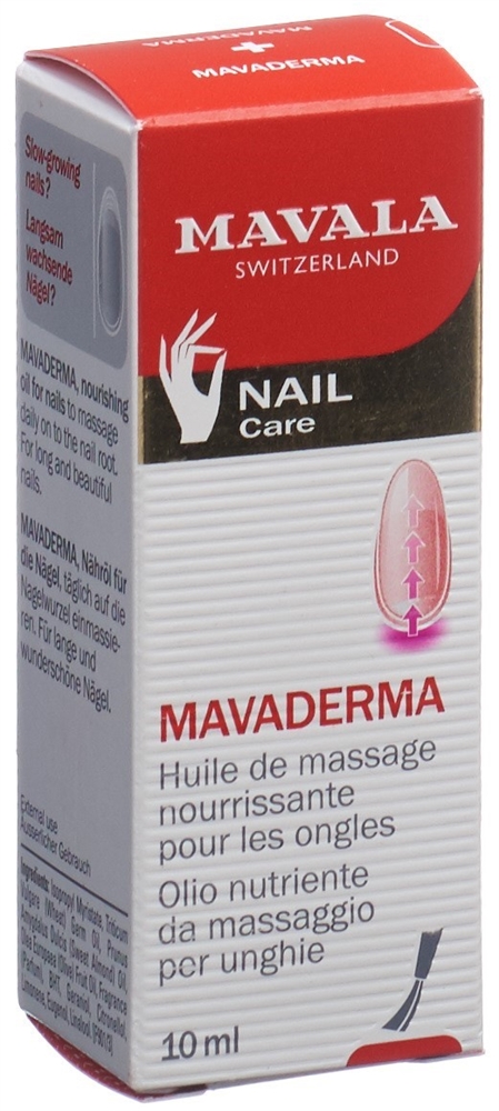 Mavala Mavaderma<br>10 ml, Flasche, Fördert Nagelwachstum