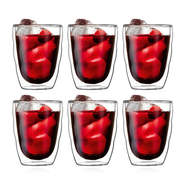 6 stk. glas Bodum PILATUS