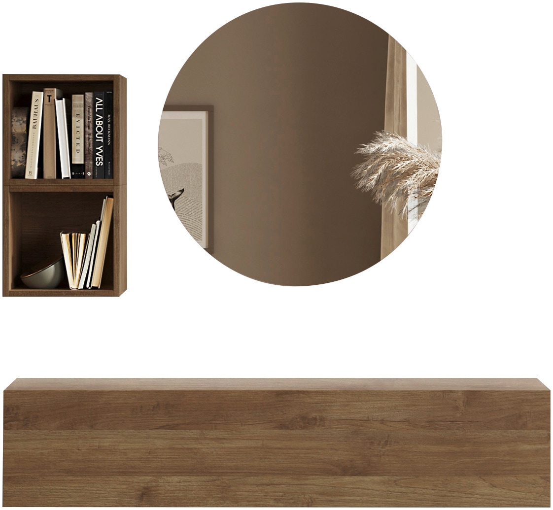 INOSIGN Garderoben-Set »Infinity, 3tlg. Breite 138 cm, Höhe variabel, moderne Garderobe« Spar-Set, 3 Stk. tlg.