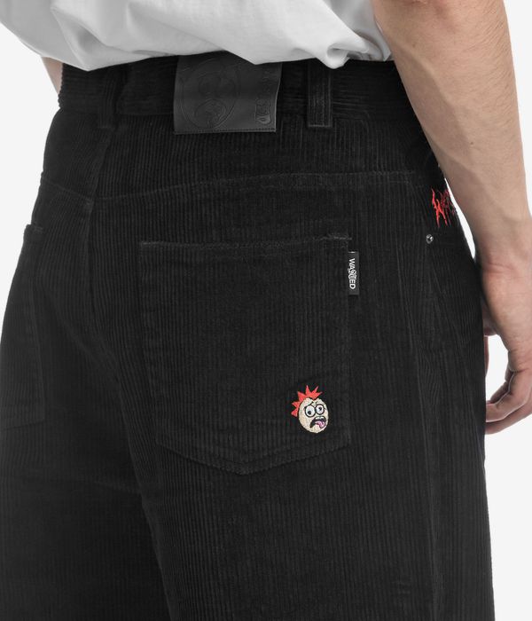 Wasted Paris Casper Corduroy Feeler Hose (black)