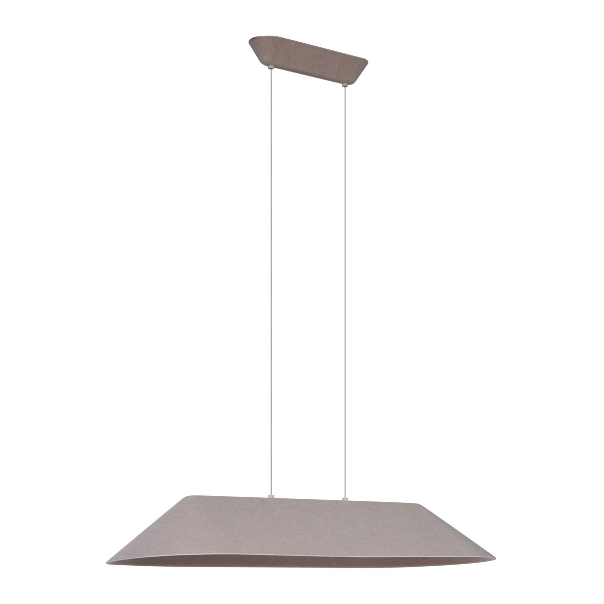 Moderne hanglamp beige incl. LED 3-staps dimbaar - Dani