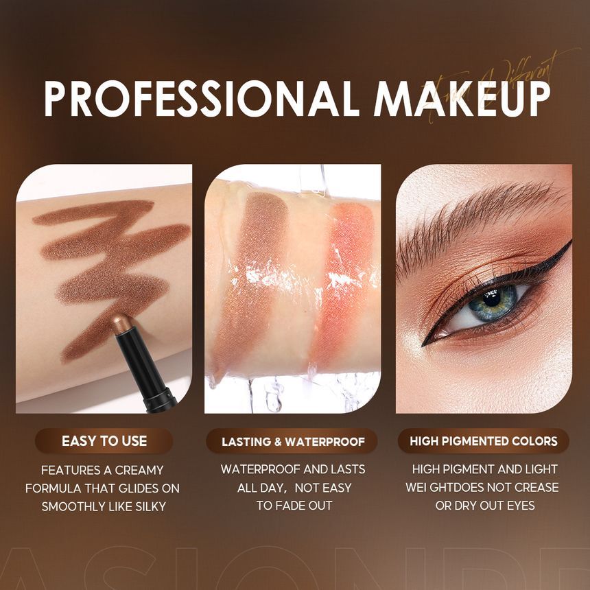 FOCALLURE - Shimmer Cream Eyeshadow Pencil - 12 kleuren