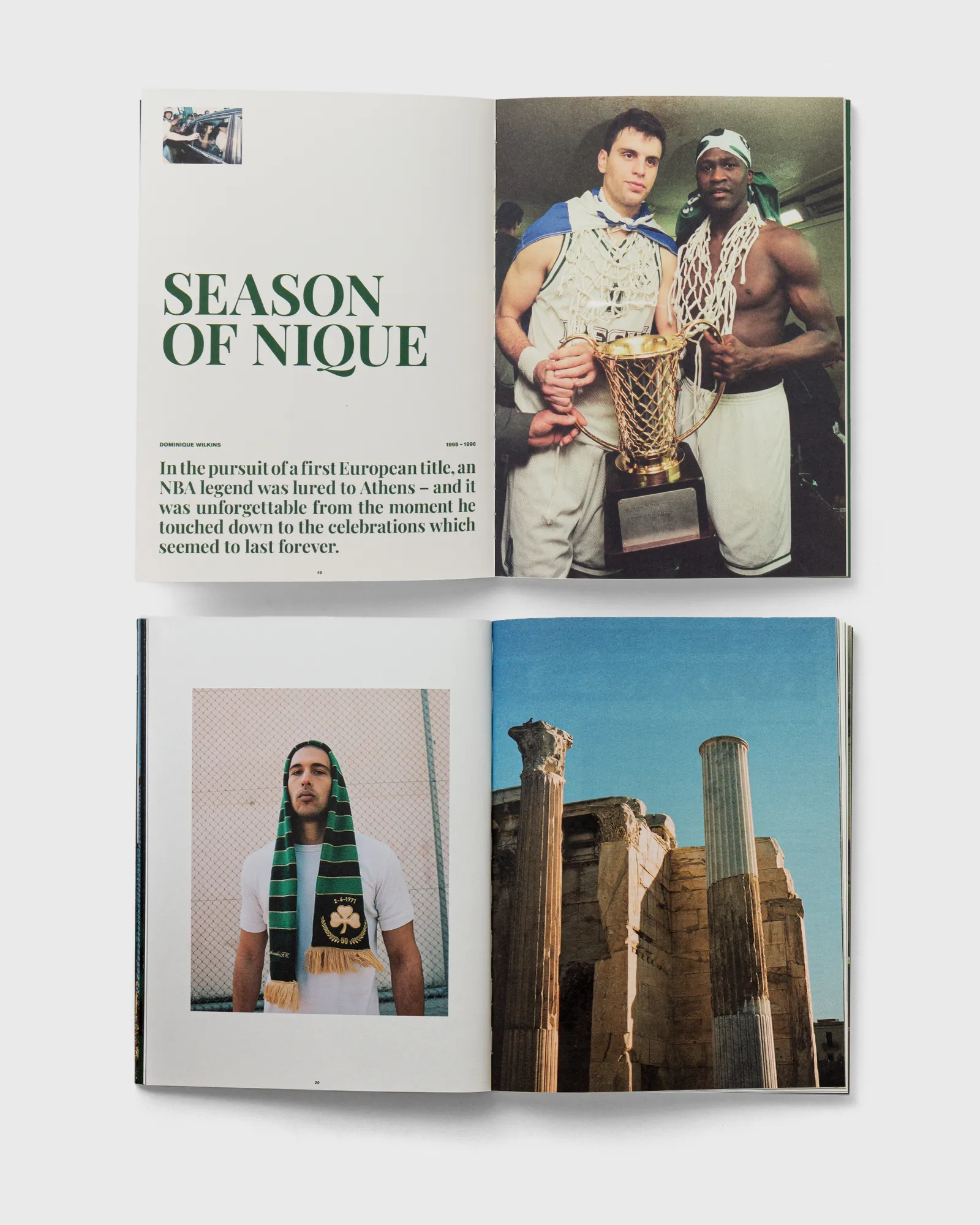 BSTN Brand European Basketball Heritage Series Book: PAO