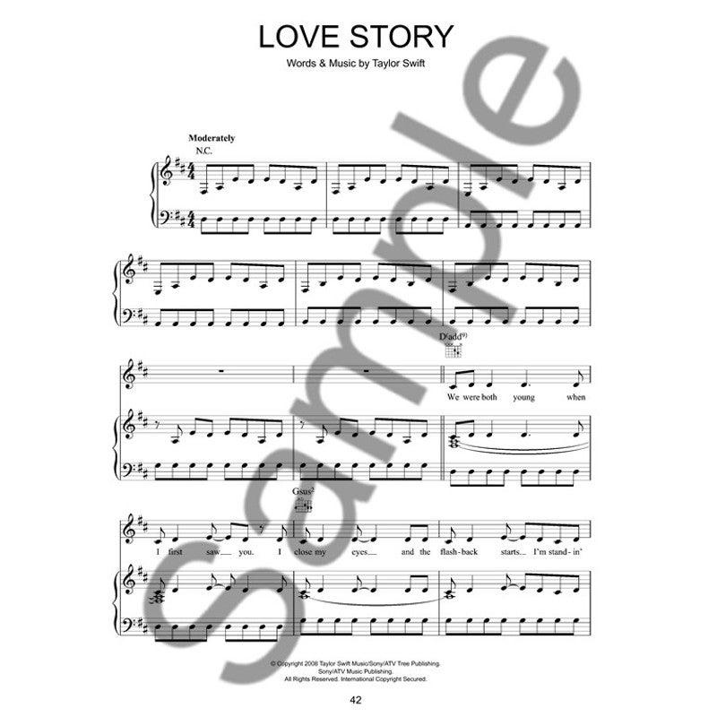 Hal Leonard - Best of Taylor Swift (PVG)