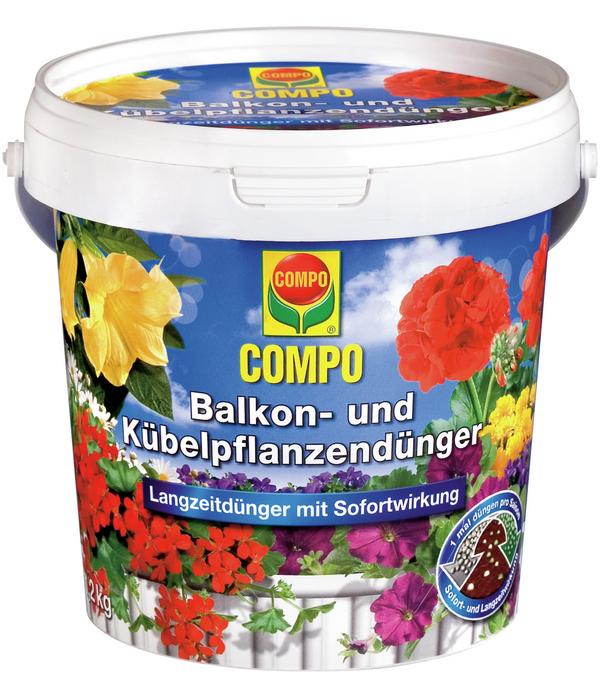 COMPO Balkon- und Kübelpflanzendünger, 1,2