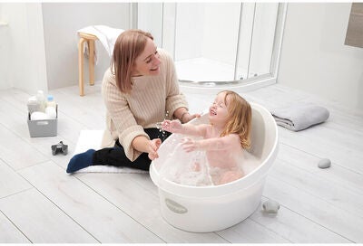 Shnuggle Badebalje Kids, White/Grey