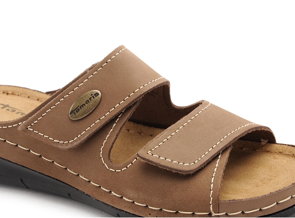 Tamaris mules et sabots plats femme 27510 20 marron