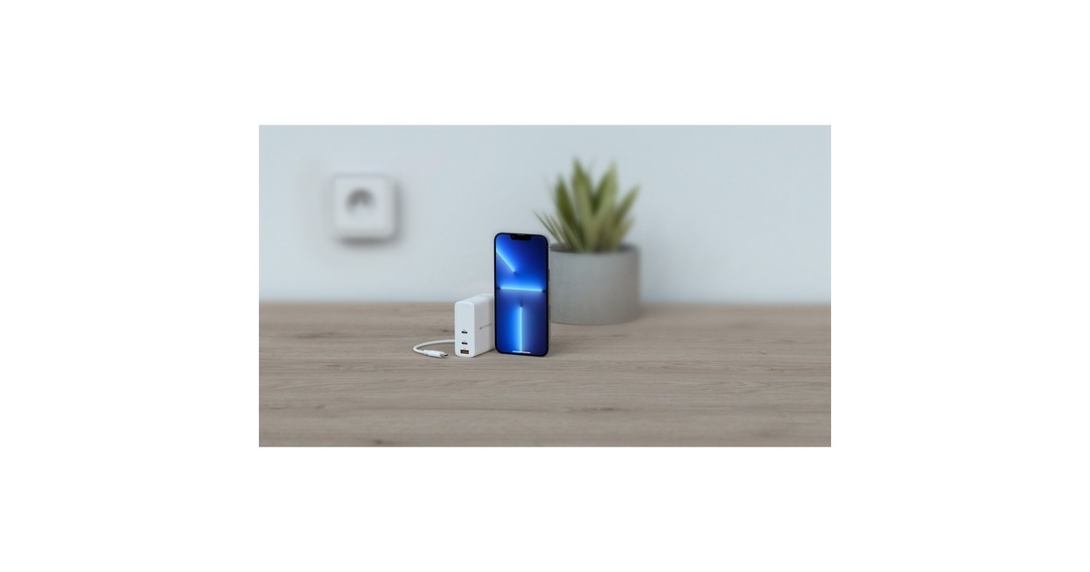 HyperHyperJuice 140W PD 3.1 USB-C Charger  (Wit)