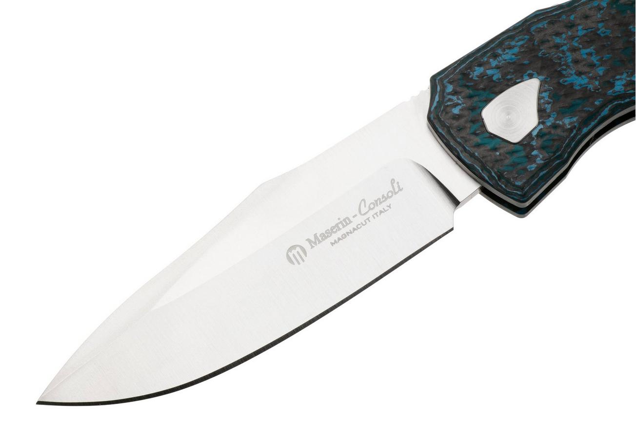 Maserin 502/BM POWER, Magnacut, Arctic Blue Fatcarbon, zakmes, Sergio Consoli design