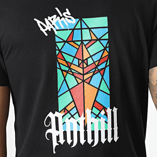 Tee Shirt Vitrail Noir