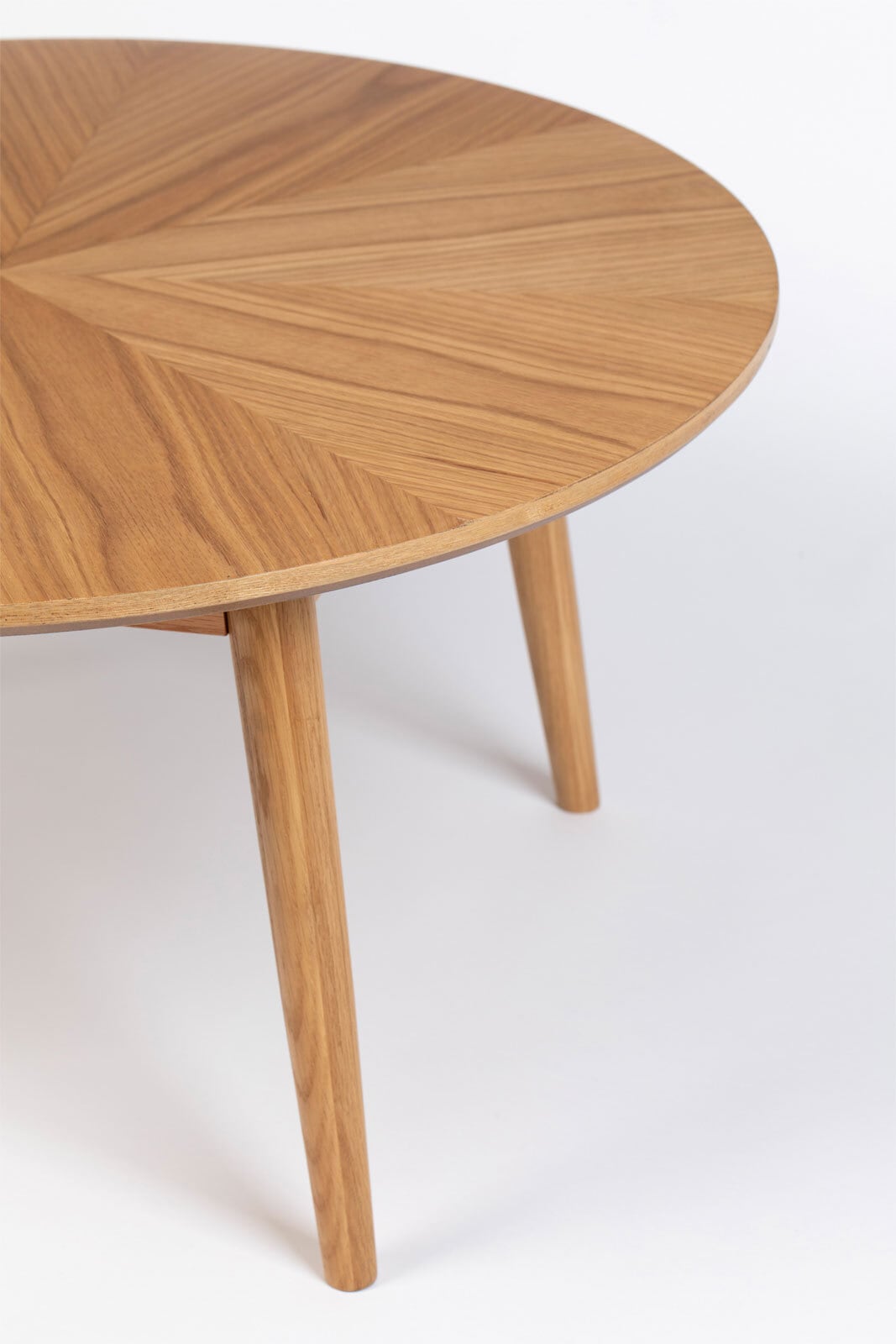 Couchtisch rund FABIO 80 cm Eiche